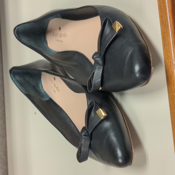Kate Spade Pointed Flats Black size 7 - Picture 4 of 7